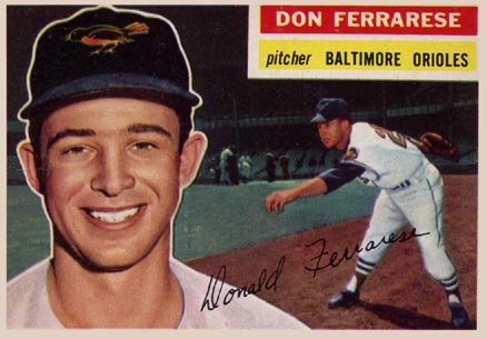 1956 Topps Don Ferrarese #266 Baseball Card