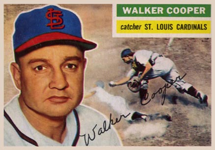1956 Topps Walker Cooper #273 Baseball Card
