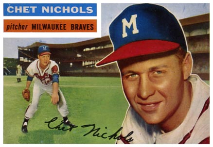 1956 Topps Chet Nichols #278 Baseball Card