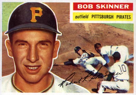 1956 Topps Bob Skinner #297 Baseball Card