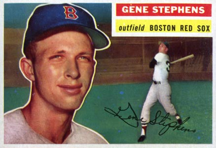 1956 Topps Gene Stephens #313 Baseball Card