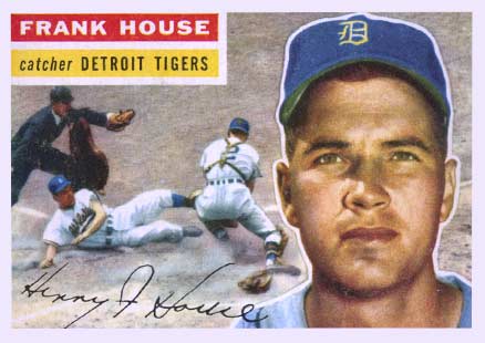1956 Topps Frank House #32 Baseball Card