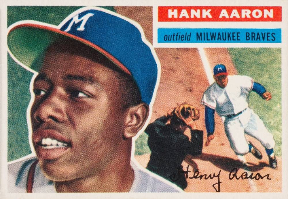 1956 Topps Hank Aaron #31 Baseball Card