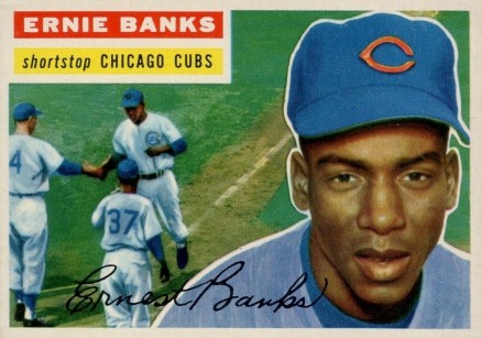 1956 Topps Ernie Banks #15g Baseball Card