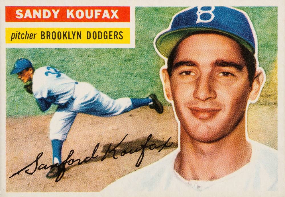 1956 Topps Sandy Koufax #79g Baseball Card