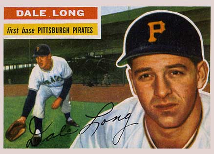 1956 Topps Dale Long #56 Baseball Card