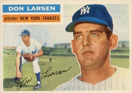 1956 Topps Don Larsen #332 Baseball Card