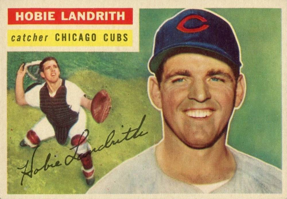 1956 Topps Hobie Landrith #314 Baseball Card