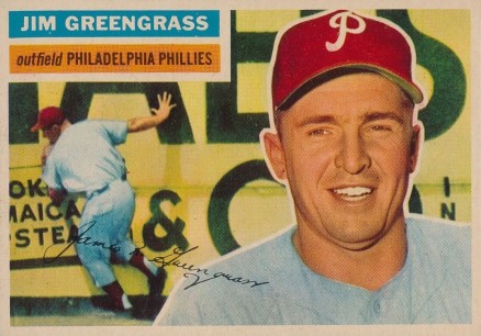 1956 Topps Jim Greengrass #275 Baseball Card