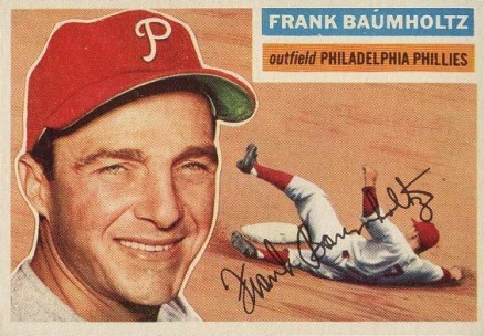 1956 Topps Frank Baumholtz #274 Baseball Card