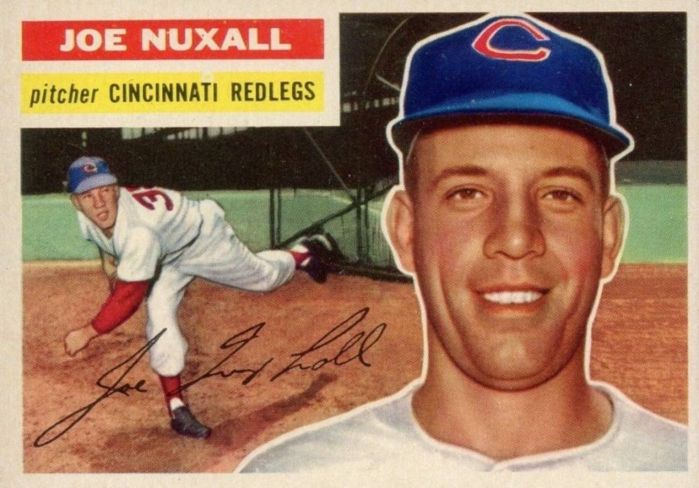 1956 Topps Joe Nuxall #218 Baseball Card
