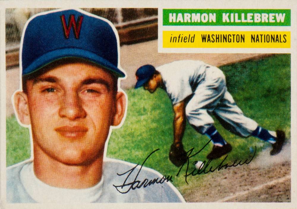 1956 Topps Harmon Killebrew #164 Baseball Card