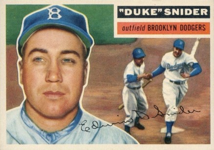 1956 Topps Duke Snider #150 Baseball Card