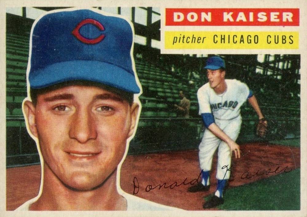 1956 Topps Don Kaiser #124 Baseball Card
