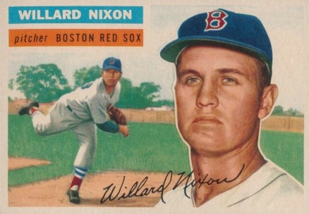 1956 Topps Willard Nixon #122 Baseball Card
