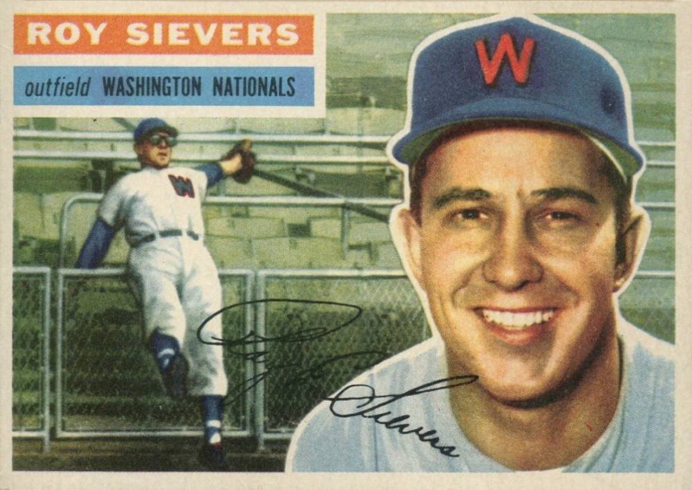 1956 Topps Roy Sievers #75 Baseball Card