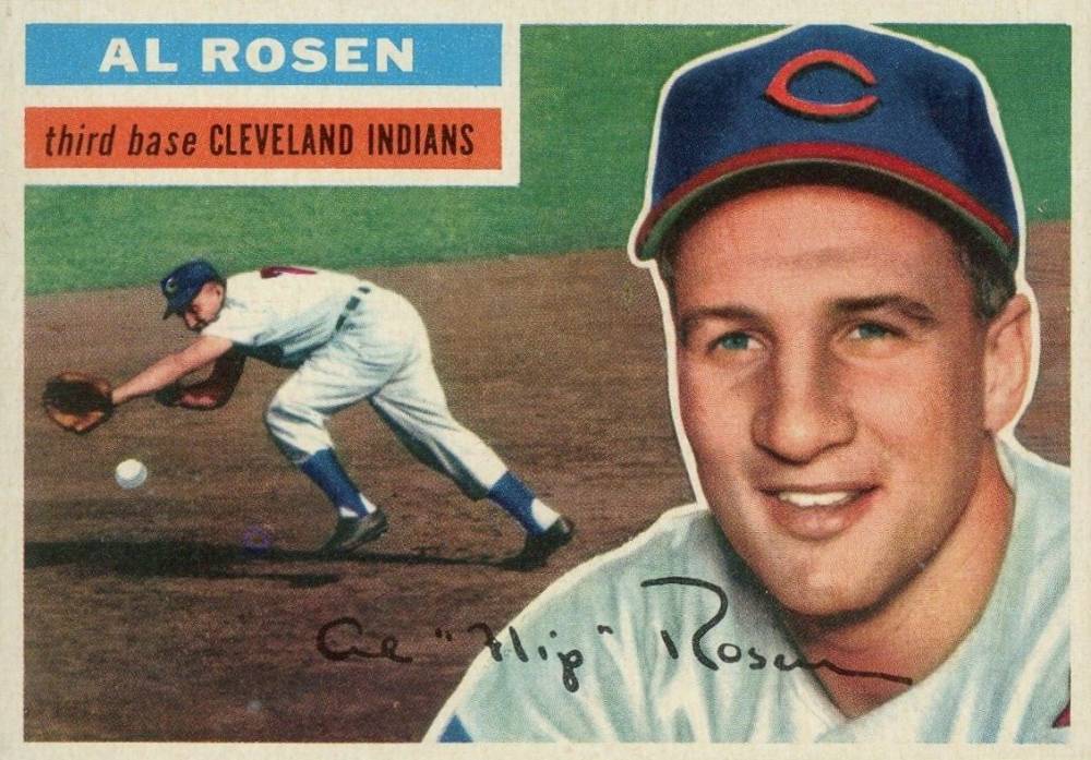 1956 Topps Al Rosen #35 Baseball Card