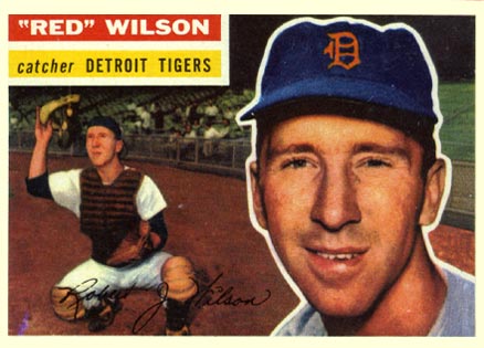 1956 Topps Red Wilson #92 Baseball Card