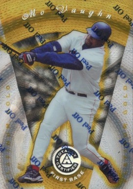 1997 Pinnacle Totally Certified Mo Vaughn #2 Baseball Card