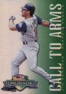 1998 Donruss Crusade Jim Edmonds # Baseball Card