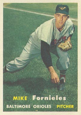1957 Topps Mike Fornieles #116 Baseball Card