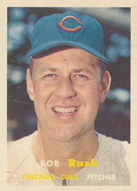 1957 Topps Bob Rush #137 Baseball Card Value Price Guide