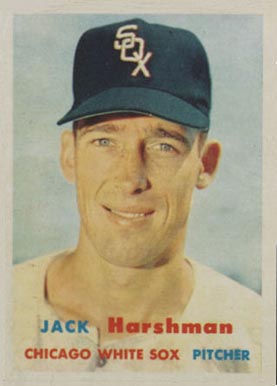 1957 Topps Jack Harshman #152 Baseball Card
