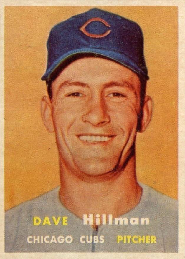 1957 Topps Dave Hillman #351 Baseball Card