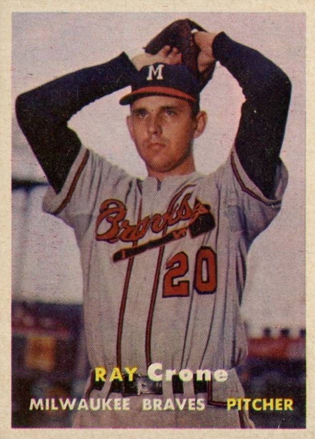 1957 Topps Ray Crone #68 Baseball Card