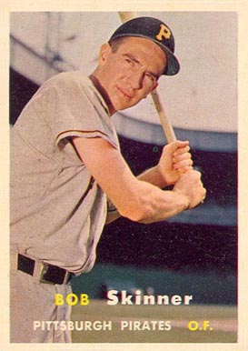 1957 Topps Bob Skinner #209 Baseball Card