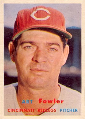 1957 Topps Art Fowler #233 Baseball Card