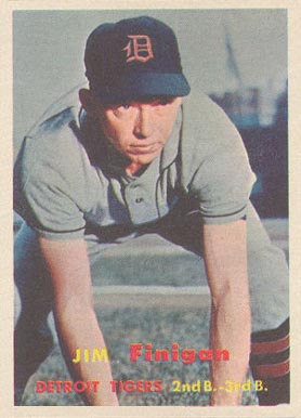 1957 Topps Jim Finigan #248 Baseball Card