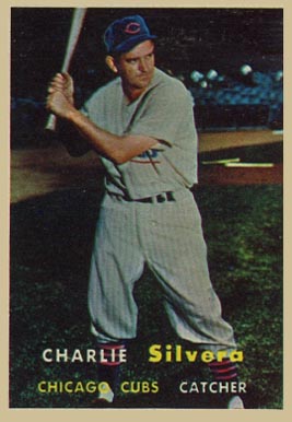 1957 Topps Charlie Silvera #255 Baseball Card