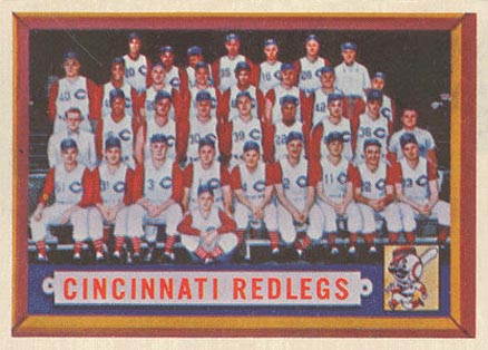 1957 Topps Cincinnati Redlegs #322 Baseball Card