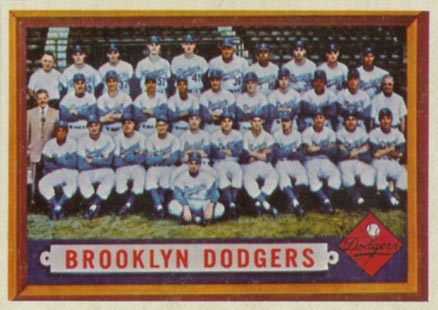 1957 Topps Brooklyn Dodgers #324 Baseball Card