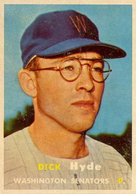 1957 Topps Dick Hyde #403 Baseball Card
