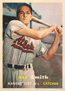 1957 Topps Hal Smith #41 Baseball Card