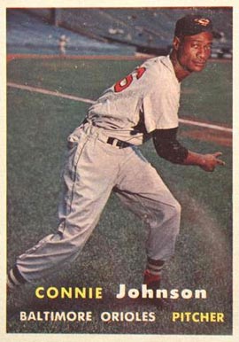 1957 Topps Connie Johnson #43 Baseball Card