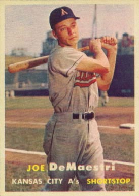 1957 Topps Joe DeMaestri #44 Baseball Card