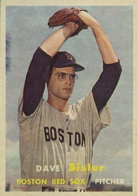 1957 Topps Dave Sisler #56 Baseball Card