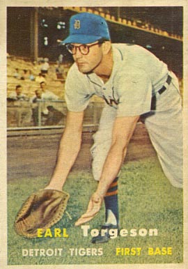 1957 Topps Earl Torgeson #357 Baseball Card