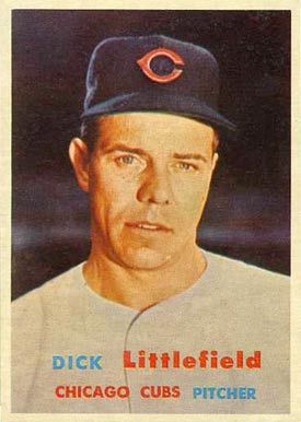 1957 Topps Dick Littlefield #346 Baseball Card