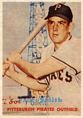 1957 Topps Paul Smith #345 Baseball Card