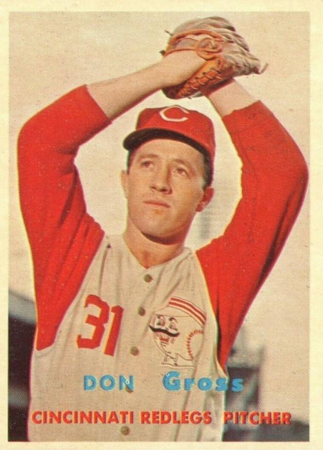 1957 Topps Don Gross #341 Baseball Card