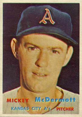 1957 Topps Mickey McDermott #318 Baseball Card