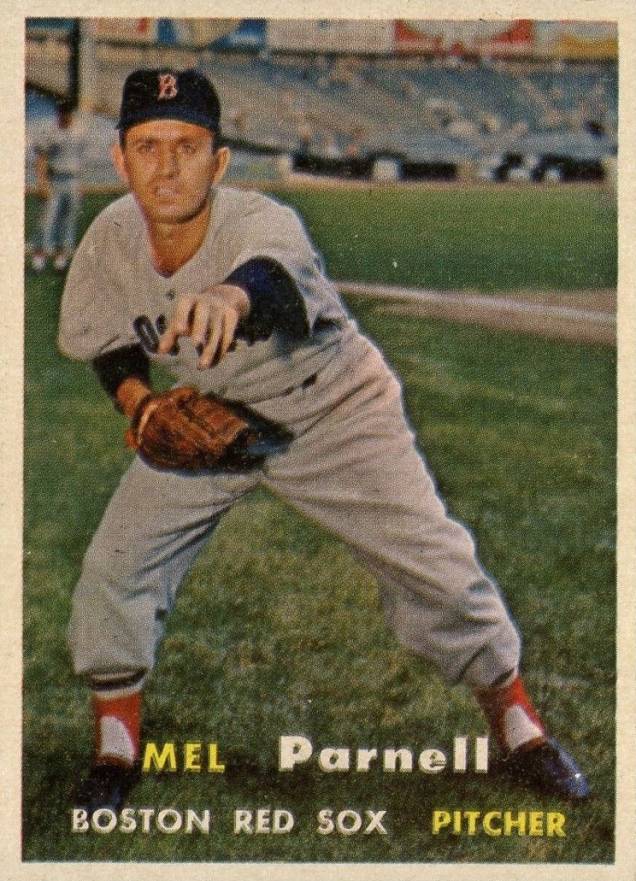 1957 Topps Mel Parnell #313 Baseball Card