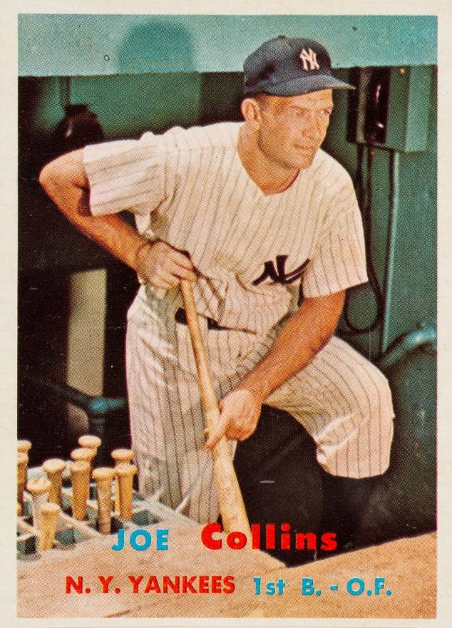 1957 Topps Joe Collins #295 Baseball Card