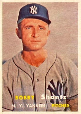 1957 Topps Bobby Shantz #272 Baseball Card
