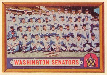 1957 Topps Washington Senators #270 Baseball Card