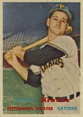 1957 Topps Danny Kravitz #267 Baseball Card